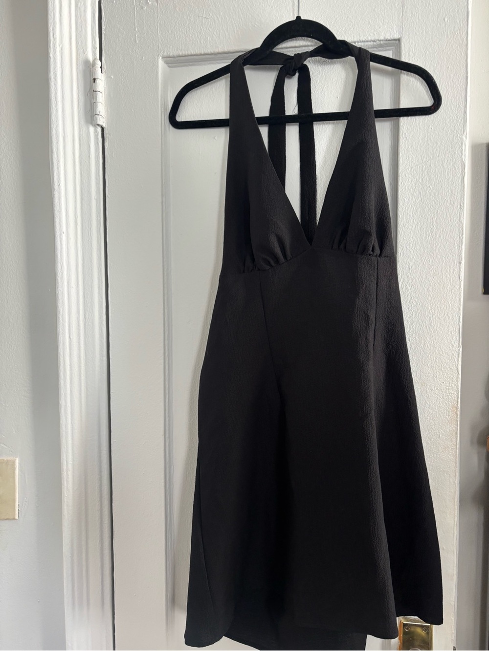 Black Halter Dress